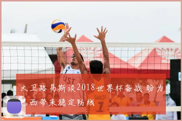 大卫路易斯谈2018世界杯备战 盼为巴西带来稳定防线