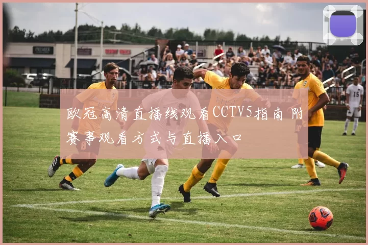 欧冠高清直播线观看CCTV5指南 附赛事观看方式与直播入口